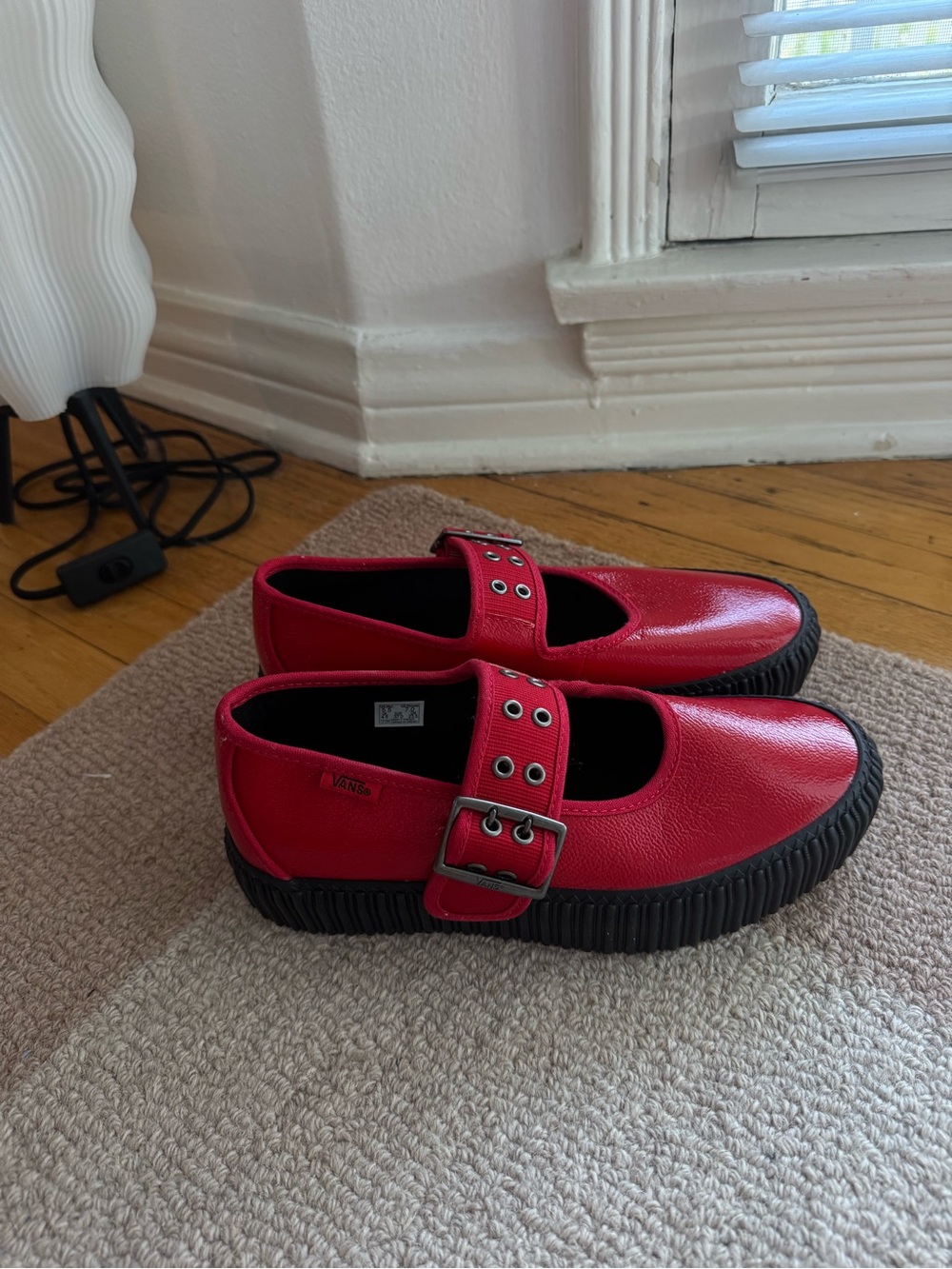 New creeper platforms parent red vans